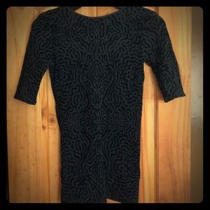 TEES by TINA ONE size fits most Black and Grey